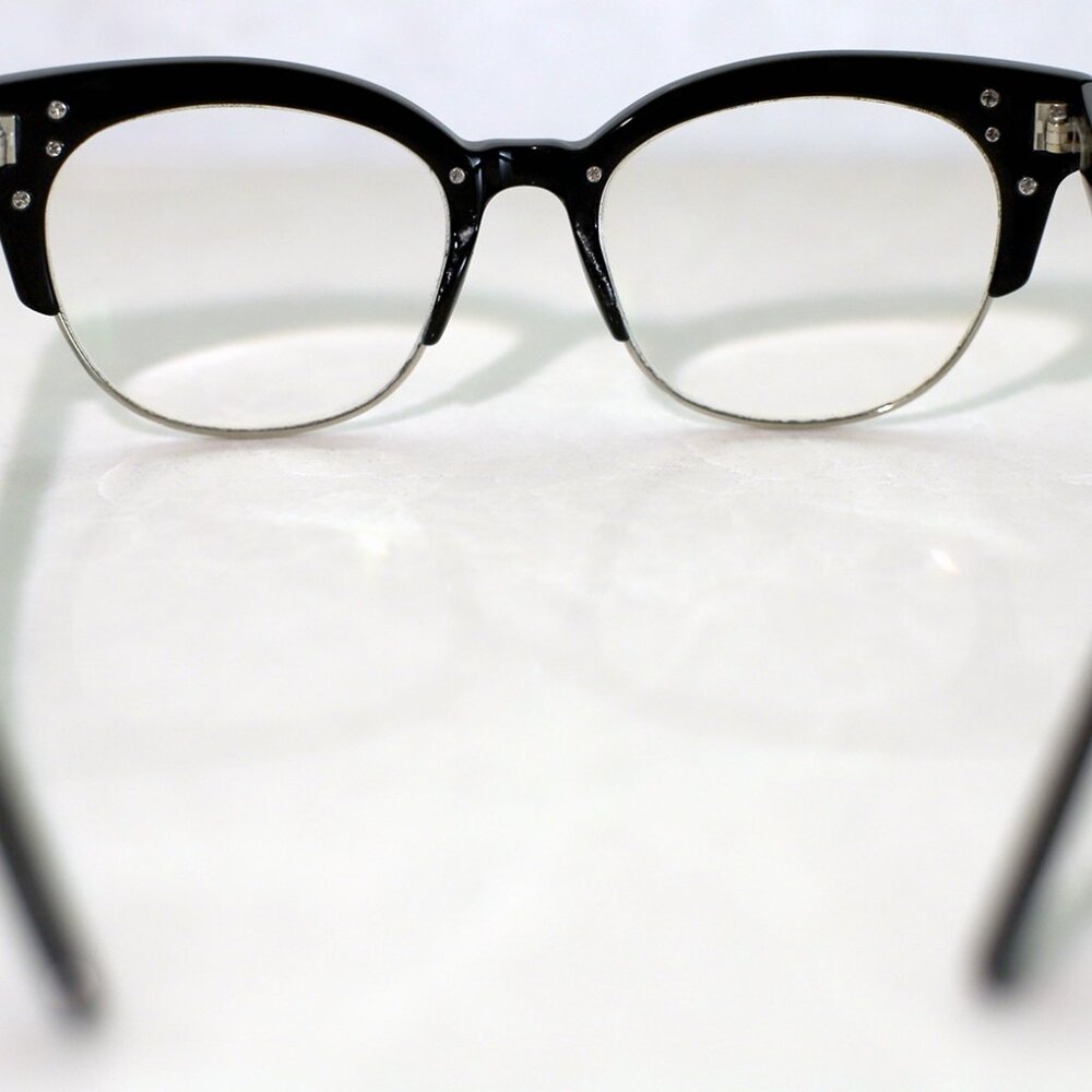BARTON PERREIRA 'FORTUNA' BLA/BWS/NOI BLACK SUNGLASSES 53-18, FRAMES ONLY - Picture 4 of 6